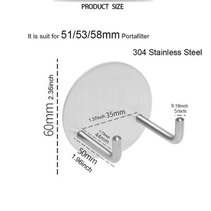 حامل للبورتافلتر 

Coffee Bottomless Portafilter Holder 51/53/54/58mm